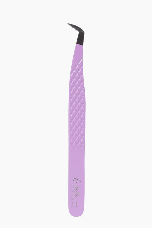 Precision 45° Volume Tweezer- Fiber Tip